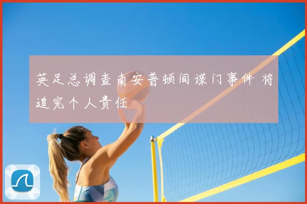 英足总调查南安普顿间谍门事件 将追究个人责任